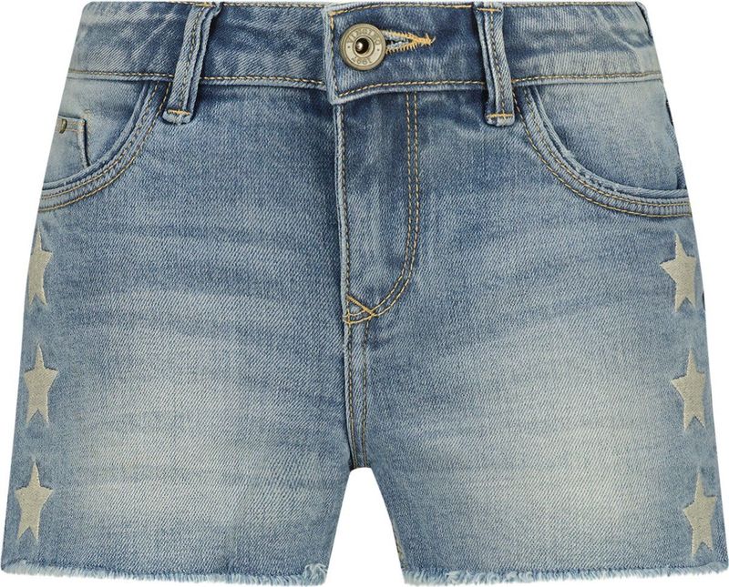 Vingino Short Dafina Star Meisjes Jeans - Old Vintage