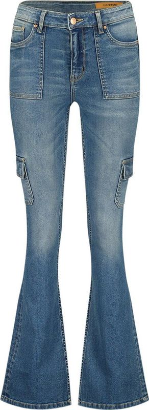 Raizzed - Sunrise Nosawd42001 - Flared Jeans - Mid Blue - Stonewassing