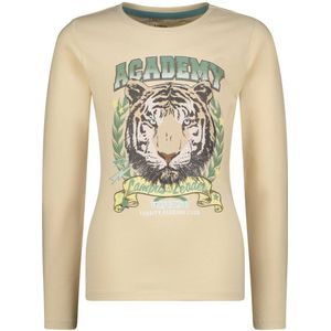 Vingino Longsleeve Joliene met Printopdruk Zand
