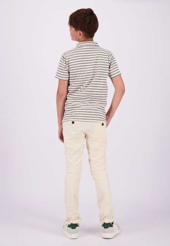 Vingino Polo / Rugby Hilo Jongens Poloshirt - Egg Shell - Maat 116