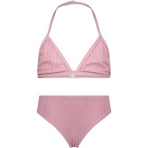 Vingino Triangel Bikini Zolima met Ribstructuur Roze