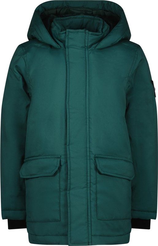 Raizzed jongens winterjas - Donker groen