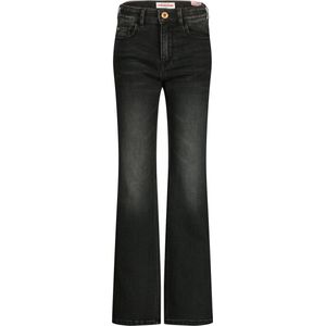 Vingino meiden jeans Claire Straight Fit Black Denim