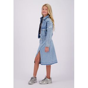 Vingino - Spijkerjas Tanja - Light Vintage Blauw - 100% Katoen