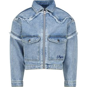 Vingino - Spijkerjas Tanja - Light Vintage Blauw - 100% Katoen