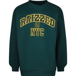 Raizzed meisjes sweater - Donker groen
