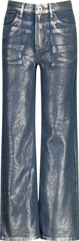 Vingino Cato Metallic Meisjes Jeans - Metallic Denim