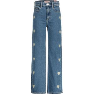 Vingino Cato Heart Meisjes Jeans - Light Vintage
