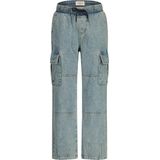 Vingino - Gino cargo- Jongens- Relaxed fit jeans