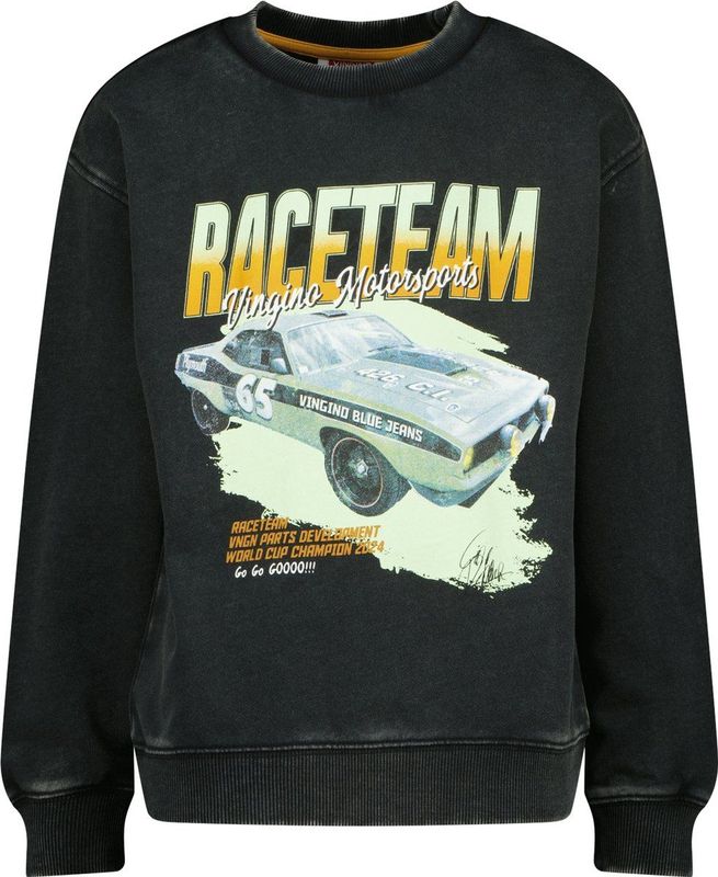 Vingino - NAS - Sweater - Zwart - Katoen