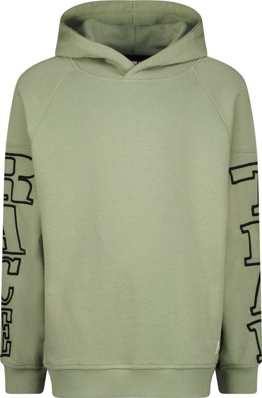 Vingino - Neave - Hoodie - Khaaki - 100% Katoen - Lange Mouwen