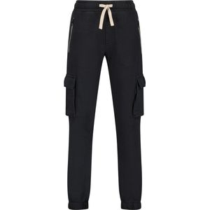 Vingino jongens cargo broek Sombat Regular Fit Deep Black