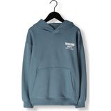 Vingino Basic hoodie sweater voor jongens, Meerblauw, 2 Jaar