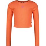 Vingino - G-basic-crop rib longsleeve- Meisjes- T-shirts