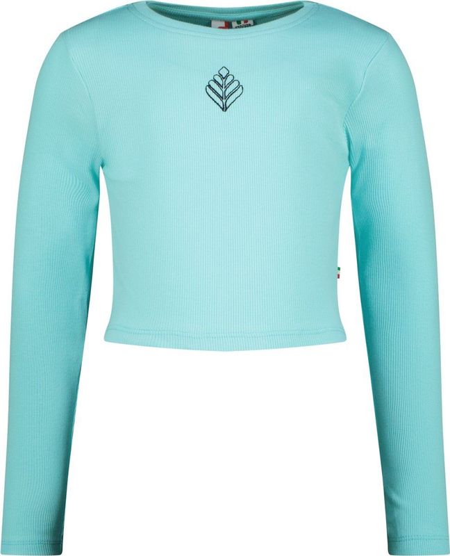 Vingino - G-basic-crop rib longsleeve- Meisjes- T-shirts