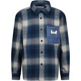 Vingino - Casual Shirt - Donker Blauw - 100% Katoen - Lange Mouw