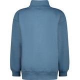 Vingino Jongens Basic Half Zip Sweater, Meerblauw, 2 Jaar