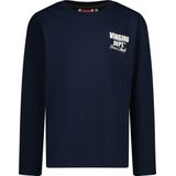 Vingino Basic logo tee Jongens T-shirt2 - Dark Blue