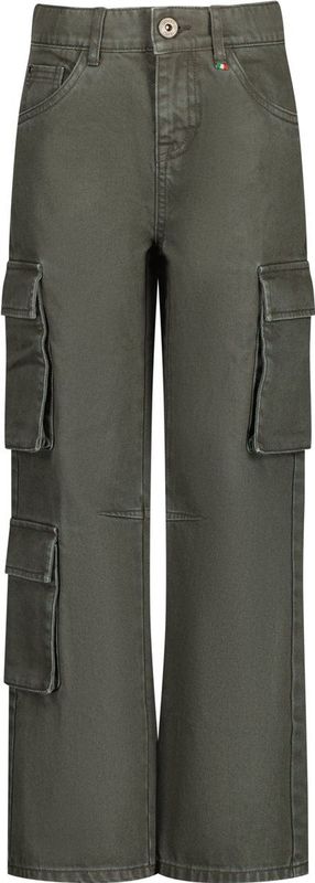 Vingino Sloose Jongens Broek - Stone grey