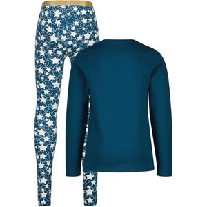 Vingino Ensemble pyjama réversible pour fille, bleu, 10 ans