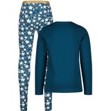 Vingino - Meisjes Pyjama - Petrol - Maat M