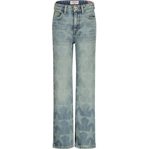 Vingino Cato Laser Star Meisjes Jeans - Blue Vintage