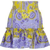 Rok - Bloemenprint - Katoen - Volantrok - Knielengte