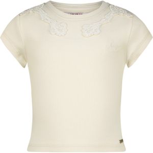 Vingino Jinthe Meisjes T-shirt - Macroon white