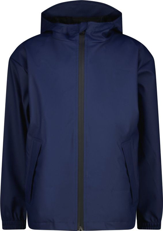 Vingino - Regenjas - Blauw - Polypropyleen - Met Capuchon en Reflecterende Details
