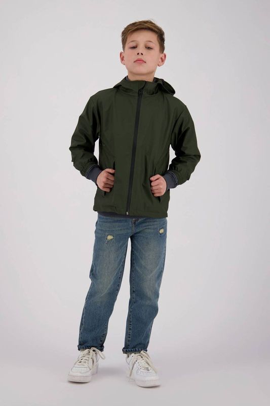 Vingino - Regenjas - Blauw - Waterdicht - Reflecterende Details