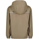 Vingino - Regenjas - Blauw - Polyester - Capuchon en Reflecterende Details