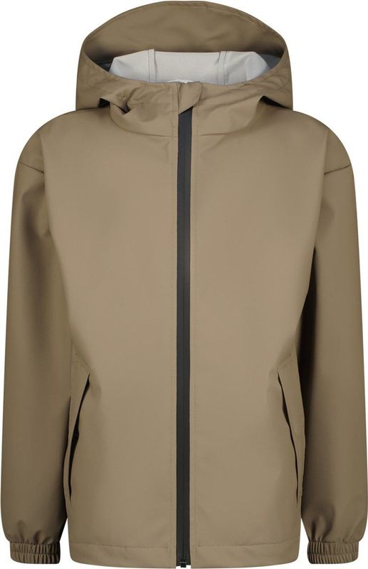 Vingino - Regenjas - Blauw - Polyester - Capuchon en Reflecterende Details