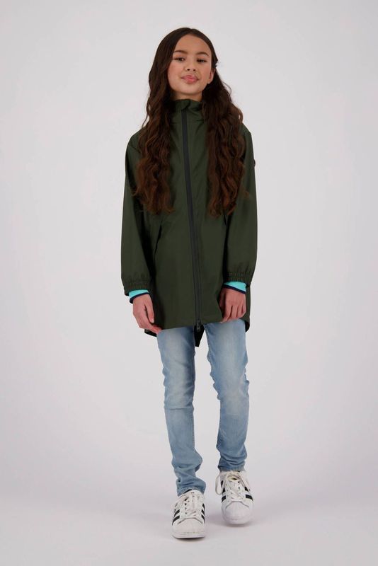 Vingino - Thunder - Regenjas - Armygroen - Polypropyleen - Capuchon