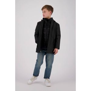 Vingino - Regenjas - Groen - Waterdicht - Capuchon - Reflecterende Details