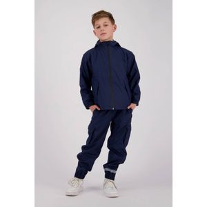 Vingino - Storm - Regenbroek - Donkerblauw - Elastische Tailleband - Reflecterende Details