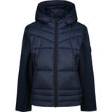 Vingino - Zomerjas - Indigo - Mix van Softshell- en Gewatteerde Stof