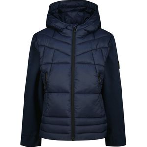 Vingino - Zomerjas - Indigo - Mix van Softshell- en Gewatteerde Stof