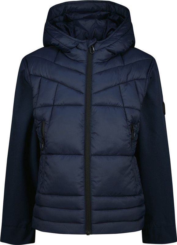 Vingino - Zomerjas - Indigo - Mix van Softshell- en Gewatteerde Stof