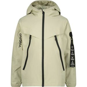 Vingino - Jongens Tussenjas - Taupe - Ademend - Winddicht - Waterafstotend