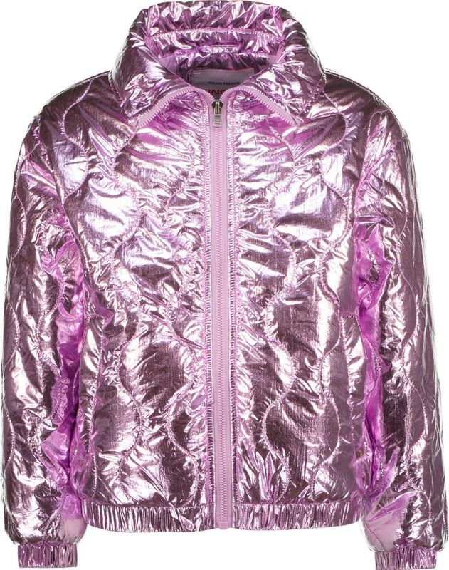 Vingino - Zomerjas - Paars - Voor Meisjes - Gewatteerd Stikpatroon