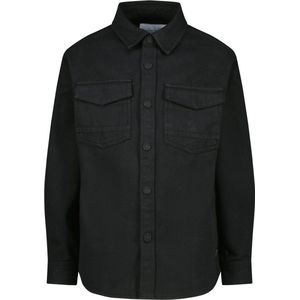 Vingino Lart Overhemden Jongens - Zwart - Maat 152