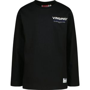 Vingino Jal Jongens T-shirt0 - Deep Black
