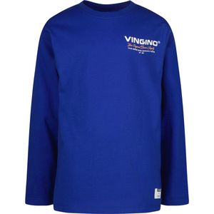 Vingino jongens longsleeve Jal Dolomite blue Regular