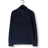 Vingino Knit-half-zip Jongens Trui - Maat 128 - Dark Blue