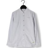 Vingino - Overhemd - Lichtblauw - Katoen en Linnen - Lange Mouwen