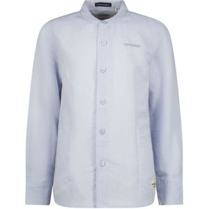 Vingino - Overhemd - Lichtblauw - Katoen en Linnen - Lange Mouwen