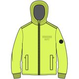 Vingino - Zomerjas - Geel - Gladde Stof - Met Ritszakken