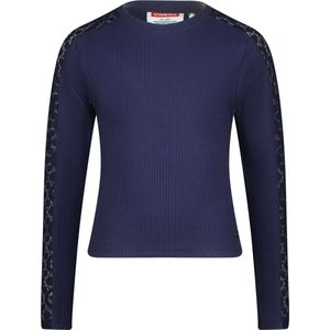 Vingino - Longsleeve - Blauw - Voor Meisjes