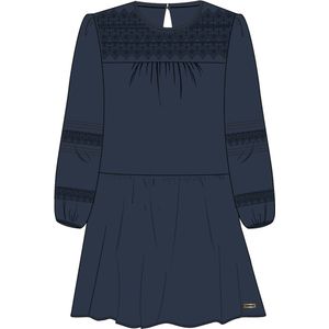 Vingino - Parola - A-lijn Jurk - Donkerblauw - 100% Katoen