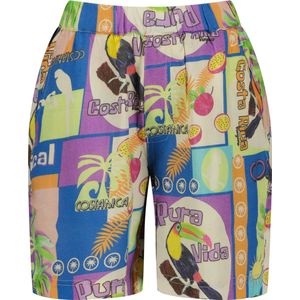 Vingino - Korte Broek - Groen - Viscose en Linnen